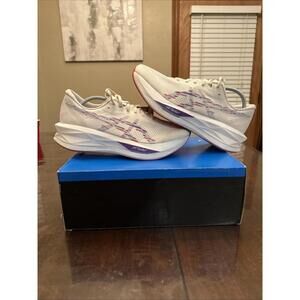 ASICS SONICBLAST Running Shoes Cream/Blue Fade Men’s Size 11